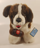 Cuddly Collectables Saint Bernard Rescue Puppy Dog 9" Toy Stuffed Plush New with Tags