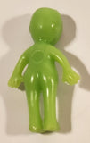 Glow in The Dark Green Alien 1 3/4" Rubber Toy Figure