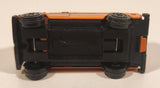 Chevy Van Super V Orange Die Cast Toy Car Vehicle
