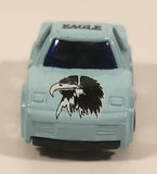 High Speed No. HP9057-68 Eagle Light Blue Miniature Die Cast Toy Car Vehicle