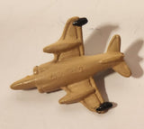 Royal Navy Harrier Fighter Jet Miniature 1 1/8" Plastic Toy Aircraft