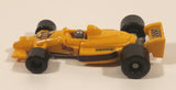 Kinder Surprise Formula One F1 #1 Yellow Plastic Toy Car Vehicle