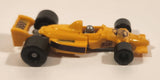 Kinder Surprise Formula One F1 #1 Yellow Plastic Toy Car Vehicle