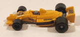 Kinder Surprise Formula One F1 #1 Yellow Plastic Toy Car Vehicle