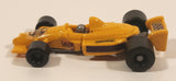 Kinder Surprise Formula One F1 #1 Yellow Plastic Toy Car Vehicle