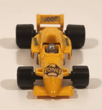 Kinder Surprise Formula One F1 #1 Yellow Plastic Toy Car Vehicle
