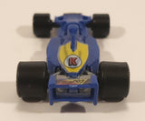 Kinder Surprise Formula One F1 #3 Blue Plastic Toy Car Vehicle