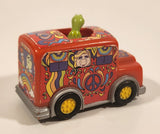 1999 Burger King The Muppets From Space Kermit Bus Wind Up 3" Plastic Toy Figure Car Vehicle