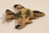 Royal Navy Harrier Fighter Jet Miniature 1 1/8" Plastic Toy Aircraft