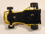 Go Kart Race Car #6 with Driver Yellow Pull Back Die Cast Toy Car Vehicle