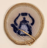 Scouts Canada Boy Scouts Blue Tea Pot Camping Cooking Merit Badge Embroidered Fabric Patch