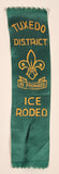 Vintage Scouts Canada Boy Scouts Tuxedo District Ice Rodeo Green Achievement Ribbon