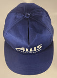 Vintage Allis Mineral Systems Blue Snapback Trucker Cap Hat