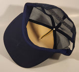 Vintage W.B.H. Western Belting & Hose (1986) Ltd. Dark Blue Snapback Mesh Trucker Cap Hat