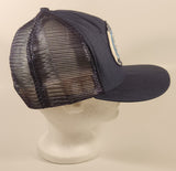 Vintage F / M Freeze Maxwell Dark Blue Snapback Mesh Trucker Cap Hat