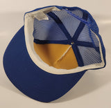 Vintage Dickson's Blue and White Snapback Mesh Trucker Cap Hat