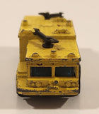 1981 Hot Wheels Workhorses Airport Rescue Yellow Fire Truck Die Cast Toy Car Firefighting Emergency Rescue Vehicle Hong Kong