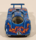 1992 Hot Wheels Sol-Aire CX-4 Blue Die Cast Toy Car Vehicle Opening Rear Hood