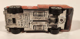 1978 Hot Wheels Emergency Squad Rescue Ranger Red Fire Truck Die Cast Toy Car Vehicle - BW - Blue Lights - Hong Kong