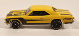 2014 Hot Wheels Workshop Muscle Mania '67 Chevelle SS 396 Yellow Die Cast Toy Car Vehicle