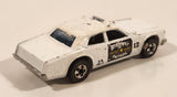 1978 Hot Wheels Flying Colors Highway Patrol Dodge Monaco #12 White Die Cast Toy Car Police Emergency Vehicle