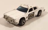 1978 Hot Wheels Flying Colors Highway Patrol Dodge Monaco #12 White Die Cast Toy Car Police Emergency Vehicle