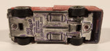1978 Hot Wheels Emergency Squad Rescue Ranger Red Fire Truck Die Cast Toy Car Vehicle - BW - Blue Lights - Hong Kong