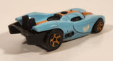 2008 Hot Wheels Prototype H-24 Light Blue Die Cast Toy Car Vehicle