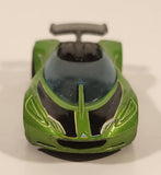 2009 Hot Wheels Faster Than Ever Lotus Concept Green Die Cast Toy Car Vehicle