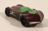 2017 Hot Wheels Mystery Models Ettorium Metalflake Dark Red Die Cast Toy Car Vehicle