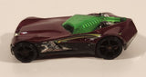 2017 Hot Wheels Mystery Models Ettorium Metalflake Dark Red Die Cast Toy Car Vehicle