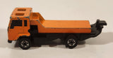 1992 Hot Wheels Recycling Truck Orange Die Cast Plastic Toy Car Vehicle