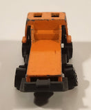 1992 Hot Wheels Recycling Truck Orange Die Cast Plastic Toy Car Vehicle