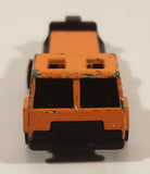1992 Hot Wheels Recycling Truck Orange Die Cast Plastic Toy Car Vehicle