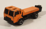 1992 Hot Wheels Recycling Truck Orange Die Cast Plastic Toy Car Vehicle