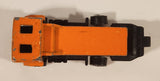 1992 Hot Wheels Recycling Truck Orange Die Cast Plastic Toy Car Vehicle