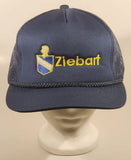 Vintage Ziebart Blue Snapback Mesh Trucker Cap Hat