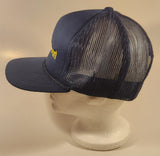 Vintage Ziebart Blue Snapback Mesh Trucker Cap Hat