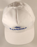Vintage Scandura White Snapback Trucker Cap Hat