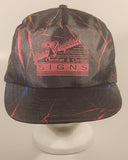 Christian & Christian Signs Great Graphics! Black with Pink Blue Snapback Trucker Cap Hat