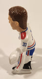 1989 Kraft Provigo Premium NHL Montreal Canadiens #33 Patrick Roy 2 3/4" PVC Toy Figure Made in Canada