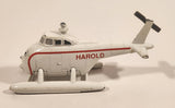 1991 ERTL Britt Allcroft Thomas The Tank Engine & Friends Harold Helicopter White Die Cast Toy Aircraft