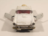 Majorette 1956 Ford Thunderbird SS 1/32 Scale White Die Cast Toy Car Vehicle with Opening Doors