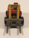 1972 Lesney Products Matchbox Red Yellow Superfast No. 15 Fork Lift Truck Toy Car Warehouse Yard Machinery Vehicle
