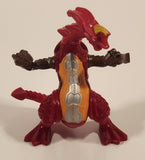 2009 McDonald's Sega Toys Spin Master Limited Bakugan Shogun Warriors Red Dragon 3 3/4" Plastic Toy Figure