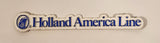 Holland America Line 7/8" x 5 1/2" Rubber Fridge Magnet