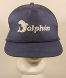 Dolphin Dark Blue Snapback Trucker Cap Hat