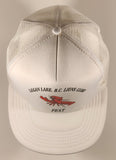Logan Lake B.C. Lions Club Fest Lobster White Snapback Trucker Cap Hat