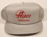 Airco Furnaces Grey Snapback Trucker Cap Hat