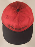 Vintage HAL Industries Inc. Quality Weather Barriers Red and Black Snapback Trucker Cap Hat